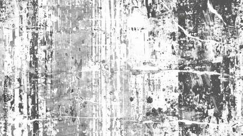 Wallpaper Mural Subtle Halftone Grunge Urban Texture in Vector Format. Distressed Overlay Texture, Grunge Background with Abstract Mild Textured Effect. Illustrated in Vector. Black Isolated Against White Torontodigital.ca
