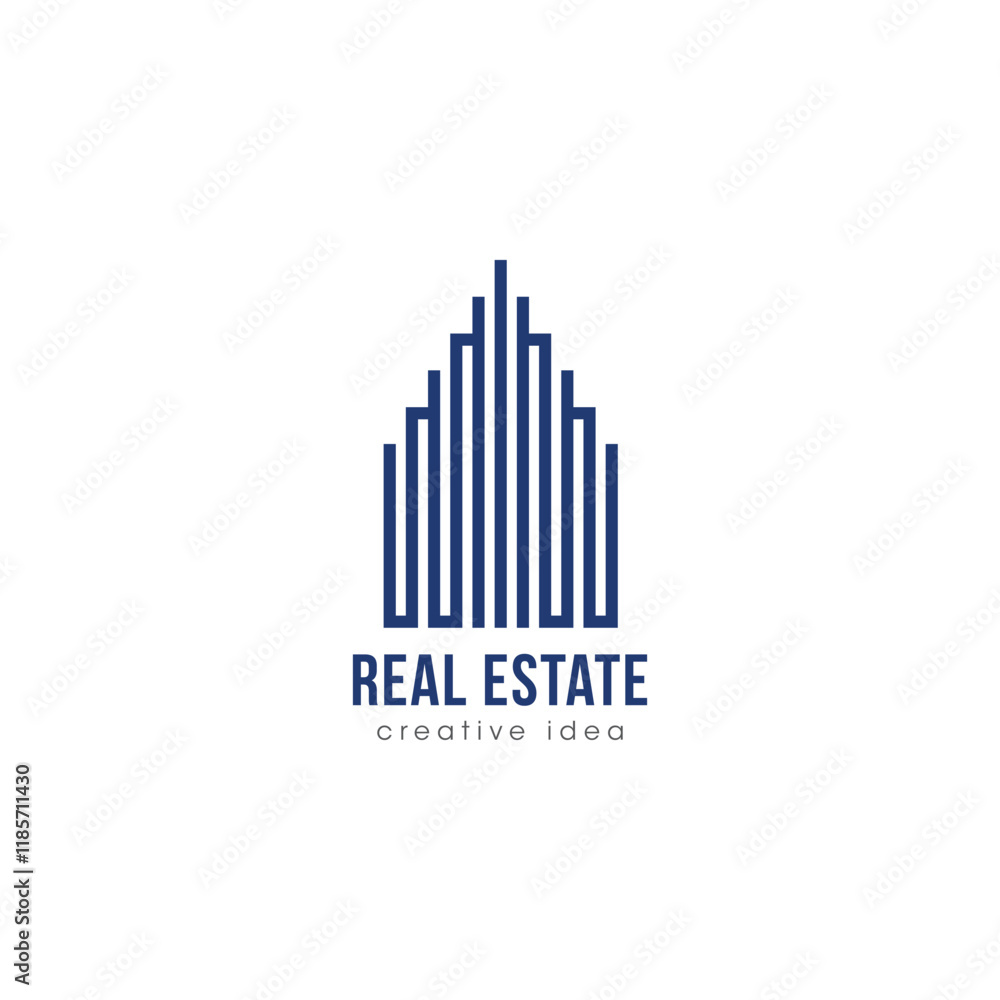 Creative Tower and Building Concept Logo Design Template Creative Tower and Building Concept Logo Design Template