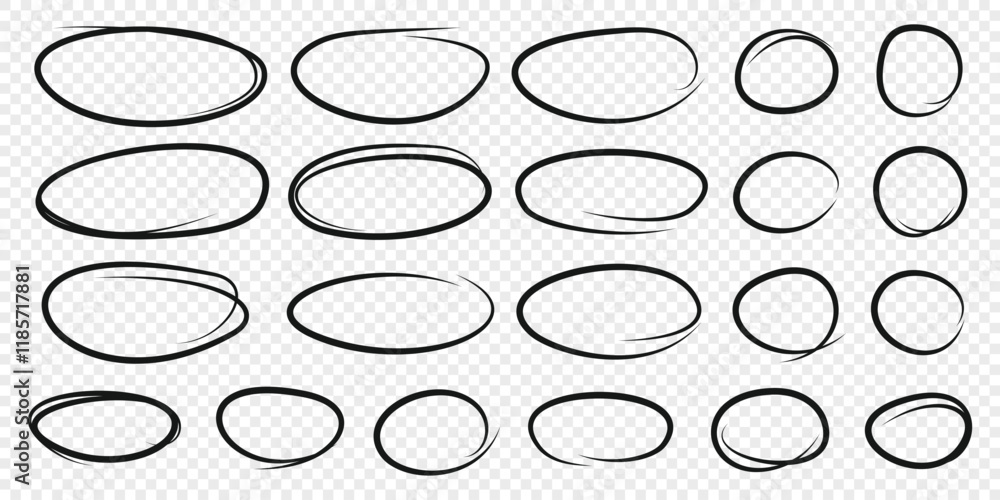 Circle line sketch icon in hand drawn style. Circular scribble doodle vector illustration on isolated background. Pencil or pen bubble sign business concept. Circle line sketch icon in hand drawn style. Circular scribble doodle vector illustration on isolated background. Pencil or pen bubble sign business concept.