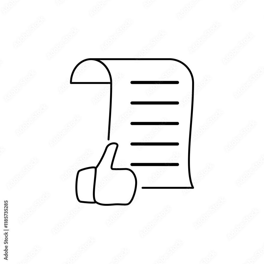 Approval icon, document accredited, authorized agreement, simple flat style, logo sign symbol vector illustration pictogram, isolated on white for mobile app Approval icon, document accredited, authorized agreement, simple flat style, logo sign symbol vector illustration pictogram, isolated on white for mobile app