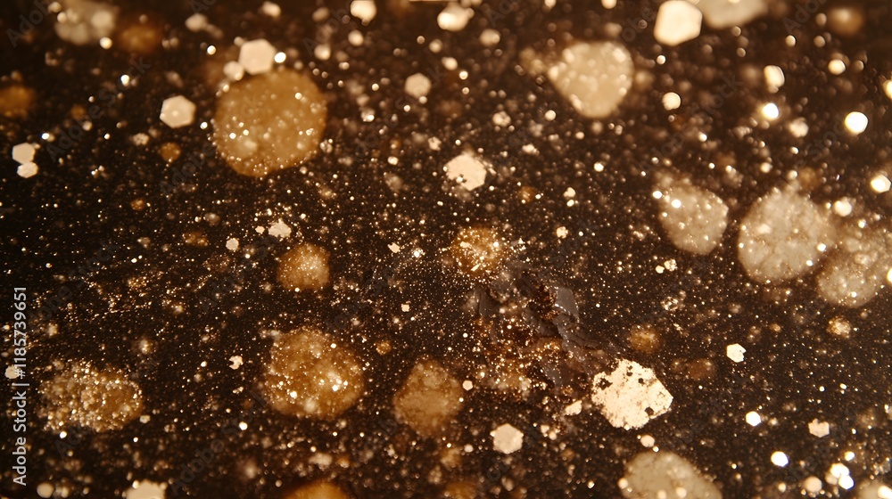 Sparkling Gold Glitter Texture Background Sparkling Gold Glitter Texture Background