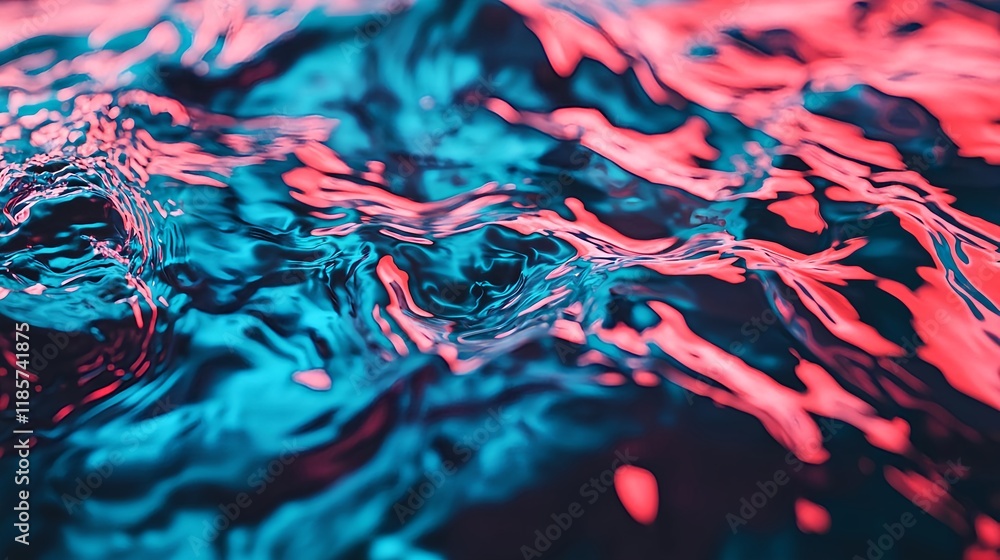 abstract teal & coral water texture - abstract textures abstract teal & coral water texture - abstract textures