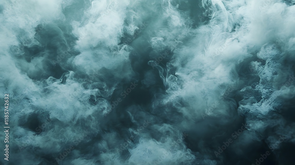 Teal Smoke Abstract Background Ethereal Clouds Moody Texture Teal Smoke Abstract Background Ethereal Clouds Moody Texture