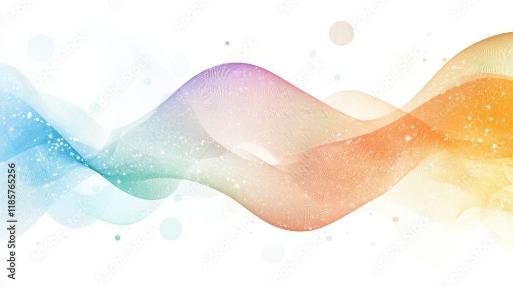 Fototapeta premium Vintage Abstract Bokeh Colorful Lights on the white background