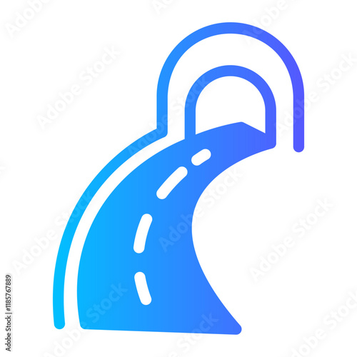road Gradient icon