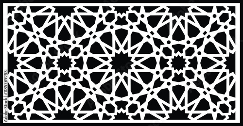 Islamic, art, traditional,
jail, Partition, decoration, Laser Cut,
Laser Cut, Square Jali , Router cutting,
CNC cutting, Circle, Square, background,
 Vector, Sealing,Laser Cut, illustration,pattern