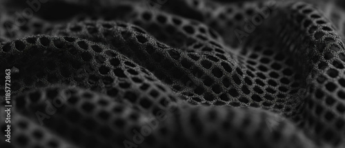 Wallpaper Mural Subtle crosshatch texture with delicate pattern in dark tones creating an elegant appearance Torontodigital.ca