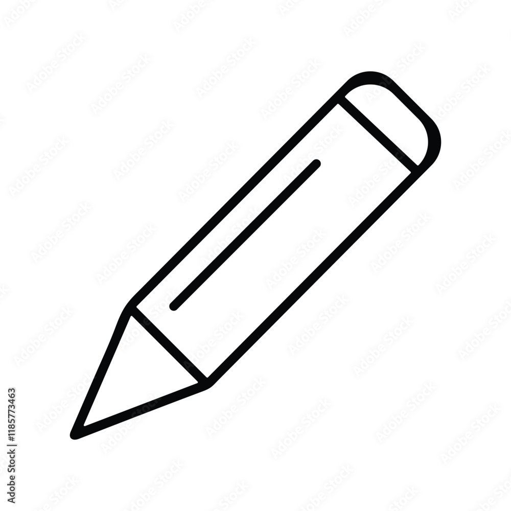 Pencil icon vector. Edit icon symbol vector illustration. Pencil icon vector. Edit icon symbol vector illustration.