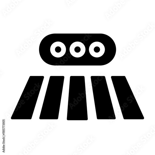 crosswalk Solid icon