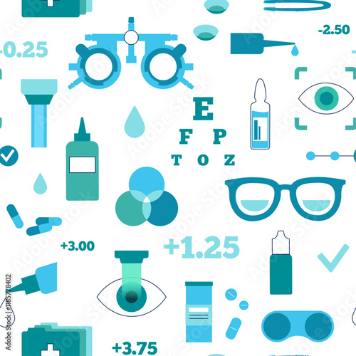 Eyesight examination pattern