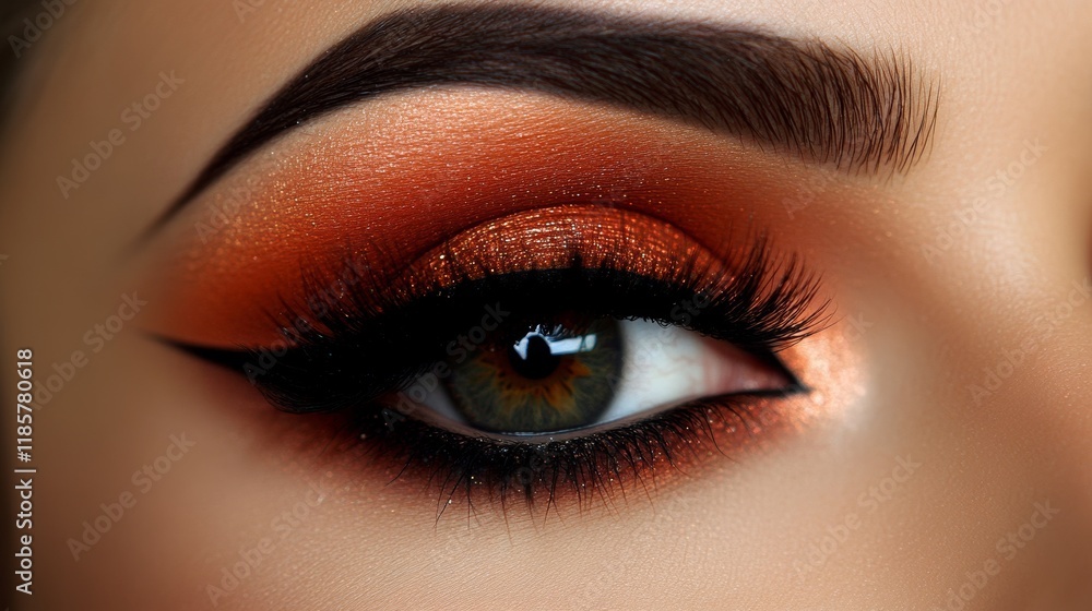 Closeup female eyes with bright make-up, great shapes brows, extreme long eyelashes. Celebrate makeup, luxury eyeshadows. Macro of beautiful eye. Good vision Closeup female eyes with bright make-up, great shapes brows, extreme long eyelashes. Celebrate makeup, luxury eyeshadows. Macro of beautiful eye. Good vision