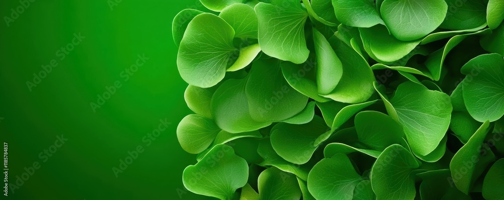 Detailed view of crisp green lettuce leaves layered naturally bright and refreshing visual emphasizing organic freshness and natural beauty Detailed view of crisp green lettuce leaves layered naturally bright and refreshing visual emphasizing organic freshness and natural beauty