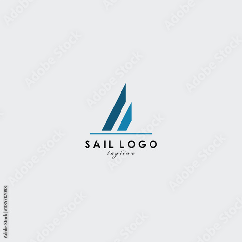 sail logo vector illustration design