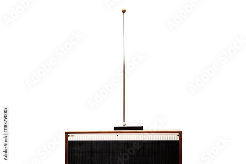 Theremin isolated on white background photo