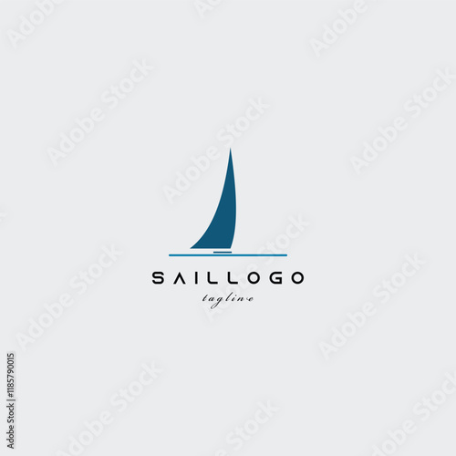 sail logo vector illustration design