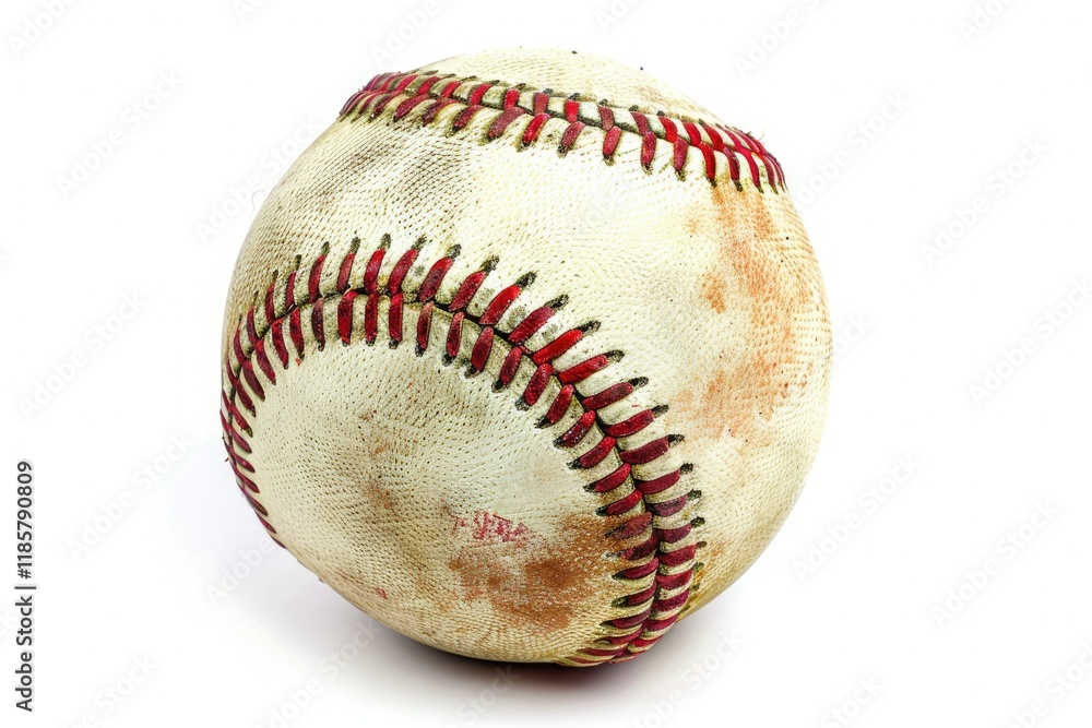 Ultra Hd Picture of Baseball on White Background Ultra Hd Picture of Baseball on White Background