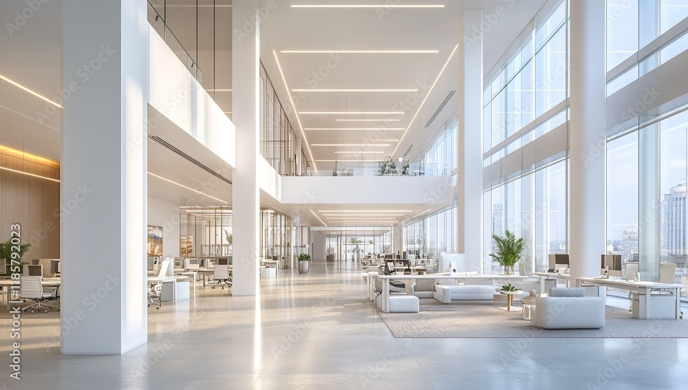 Fototapeta premium Modern Office Interior Design