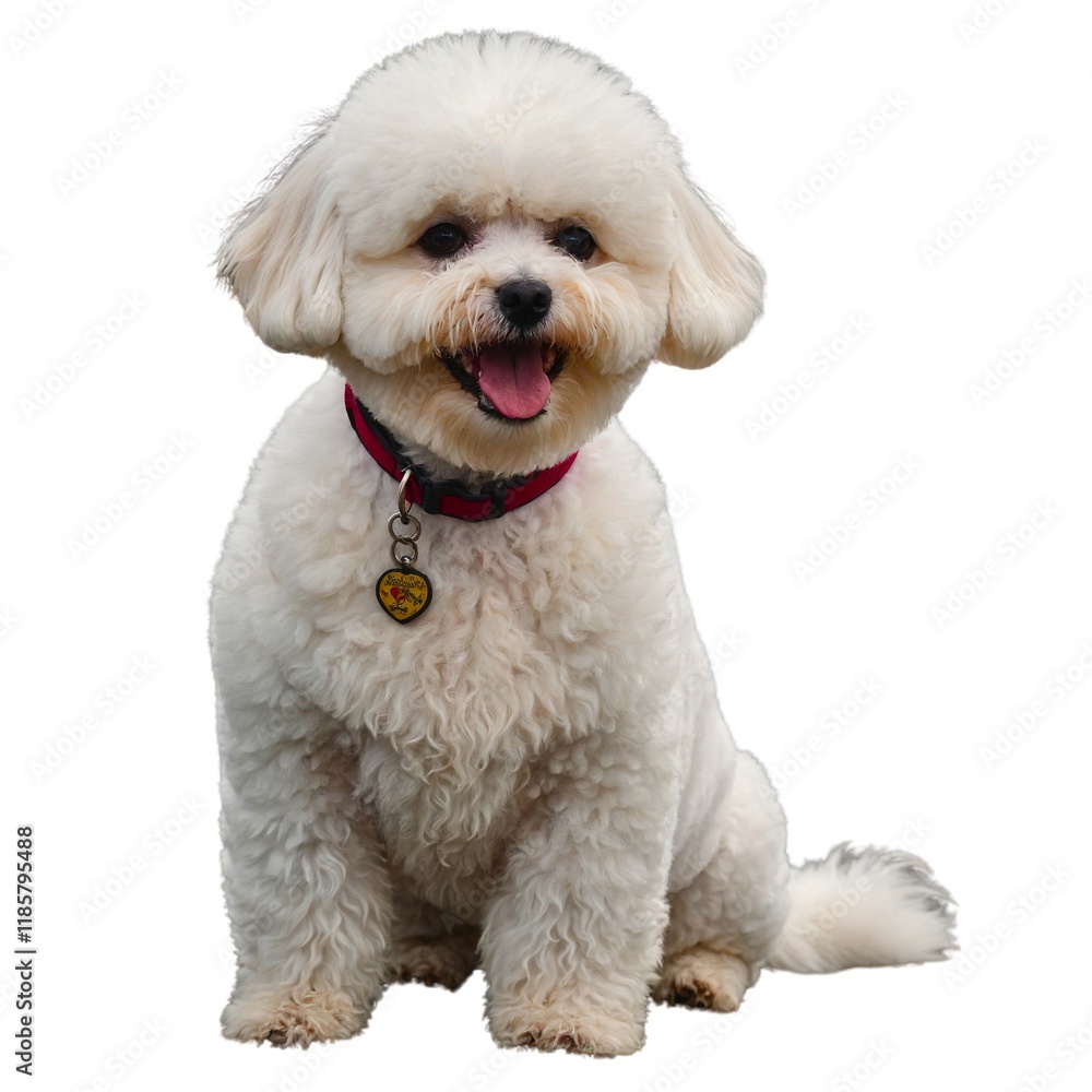This adorable Maltese dog sits comfortably, panting playfully while its bright eyes shine with curiosity and joy, perfectly capturing its spirited nature in a crisp white environment
This adorable Maltese dog sits comfortably, panting playfully while its bright eyes shine with curiosity and joy, perfectly capturing its spirited nature in a crisp white environment