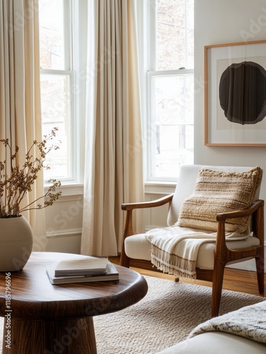 Cozy Living Room Corner Wit...