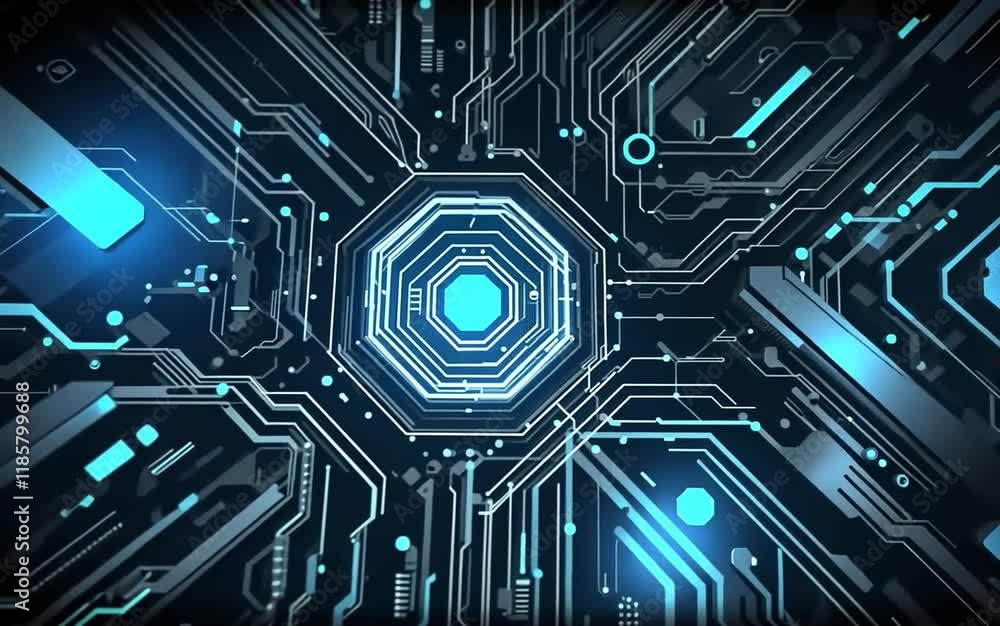 blue circuit board background blue circuit board background