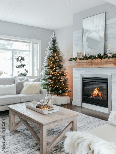 Cozy Winter Living Room Fea...