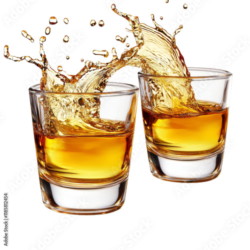 Two Shots of Whiskey Splash...