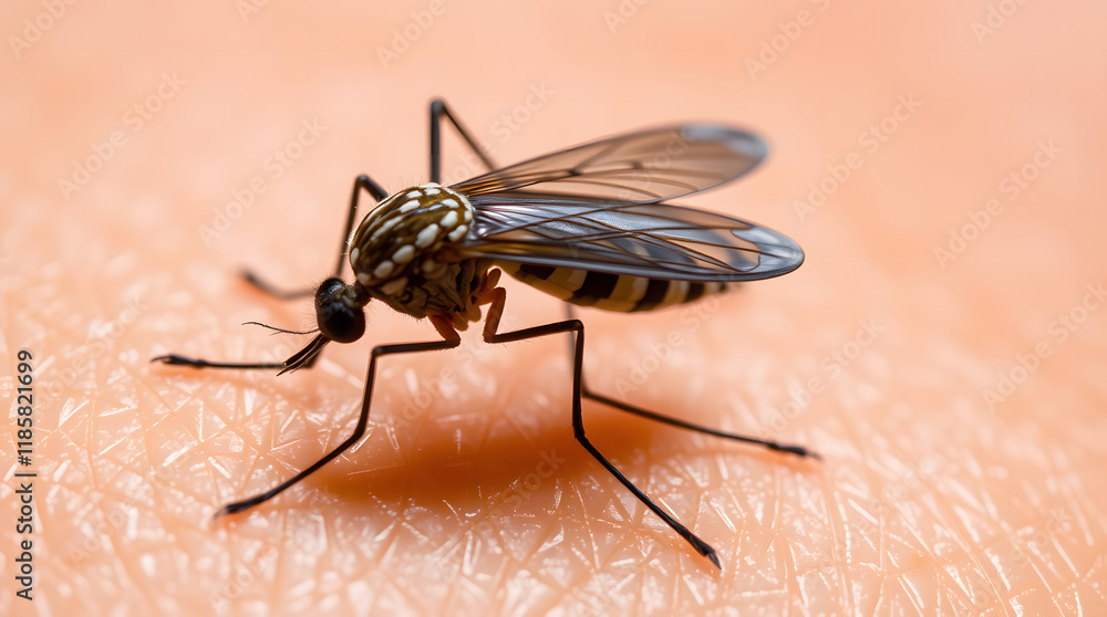 extreme close up of a mosquito . generative AI
extreme close up of a mosquito . generative AI
