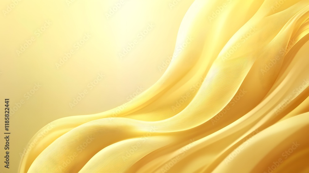 Obraz premium Golden Abstract Waves Luxury Background Texture