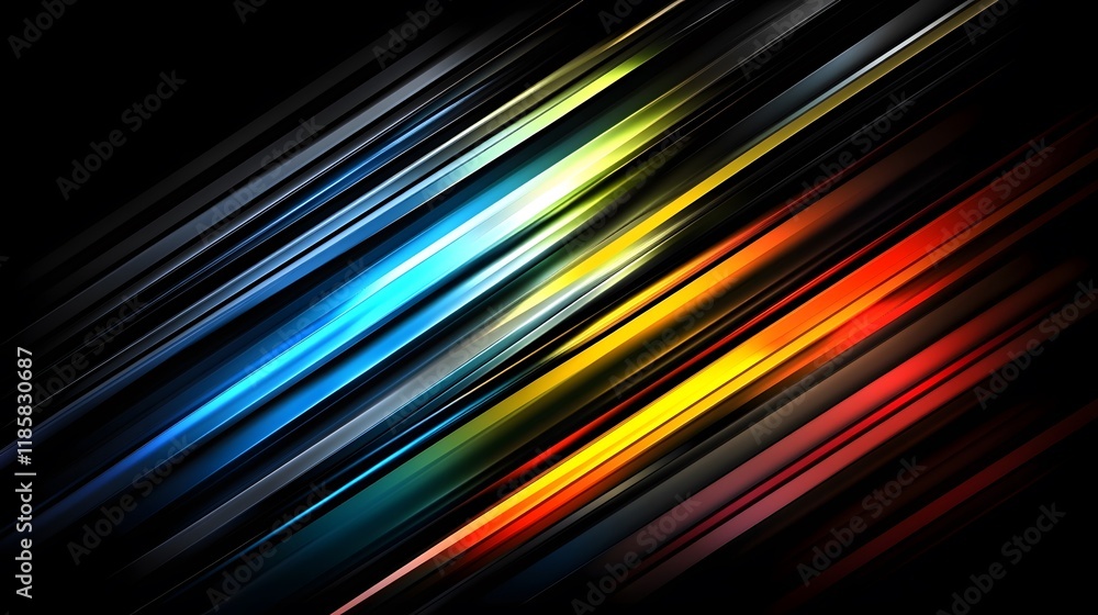 Abstract Diagonal Stripes Colorful Lines Background Dynamic Design Abstract Diagonal Stripes Colorful Lines Background Dynamic Design