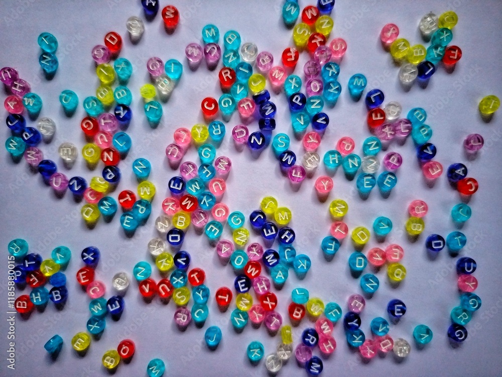 Colorful beads Colorful beads