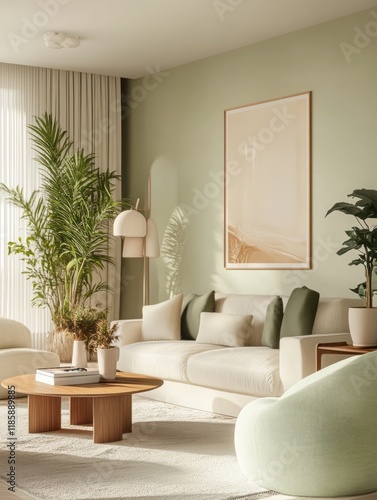 Modern Living Room Decor Fe...