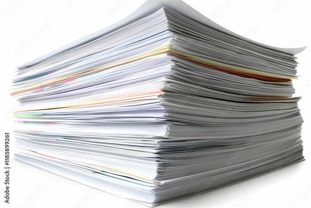 Paper Stack Forms Tower: Documents, Office, Work, Files, Information, Data, Sheets, White, Organization, Business Paper Stack Forms Tower: Documents, Office, Work, Files, Information, Data, Sheets, White, Organization, Business