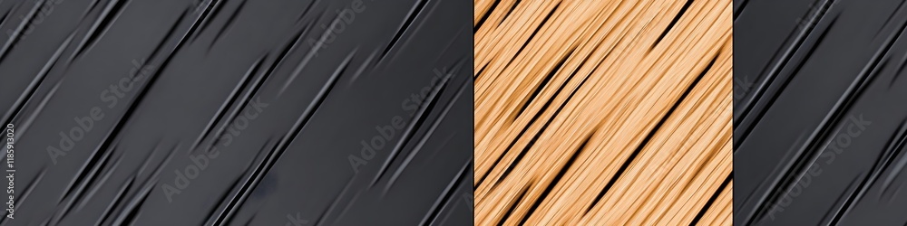 This image showcases a striking contrast between two textured surfaces. This image showcases a striking contrast between two textured surfaces.