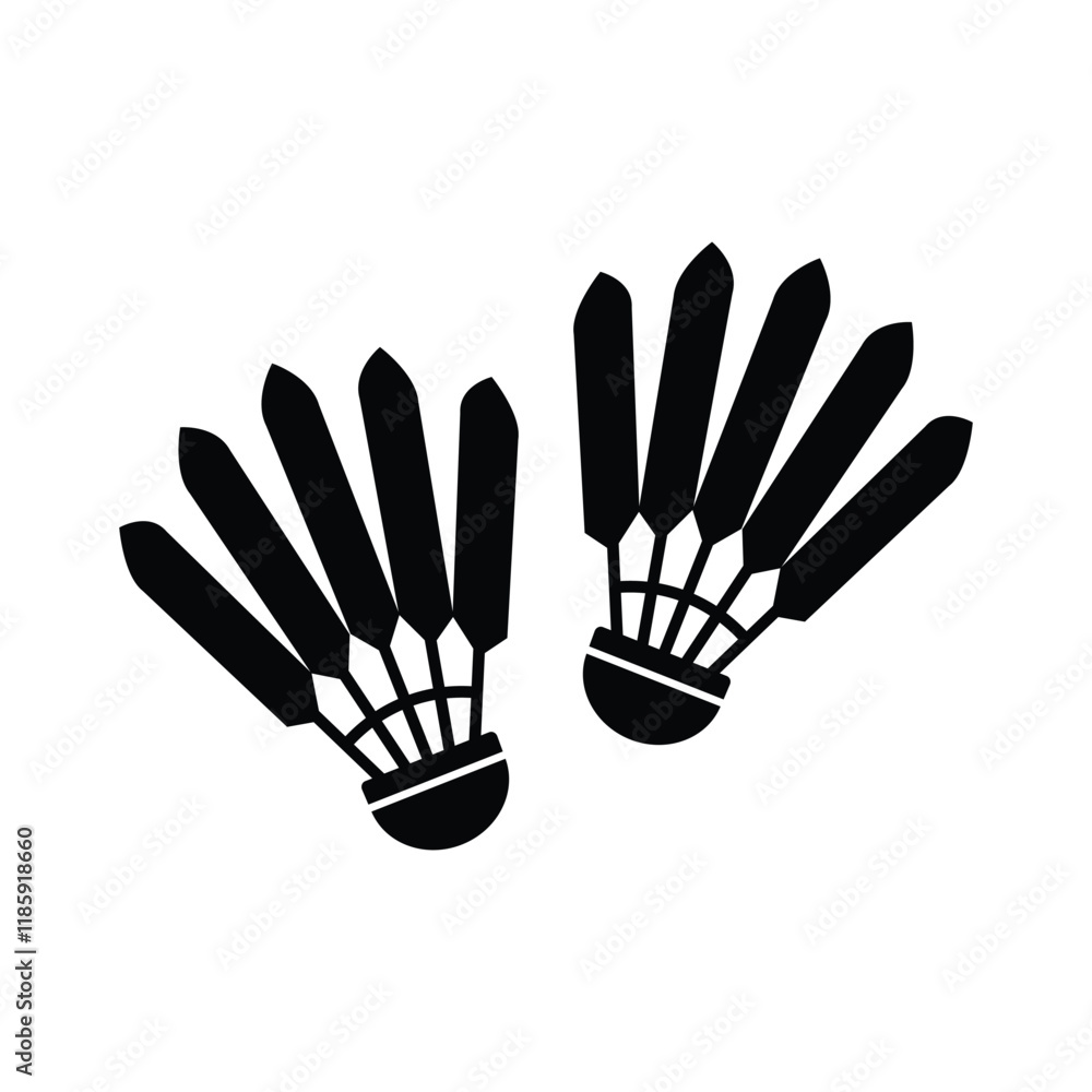 Obraz premium Badminton Icon