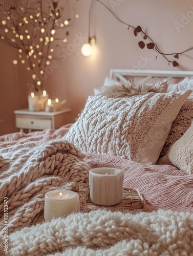 Cozy Bedroom Decor with Can...