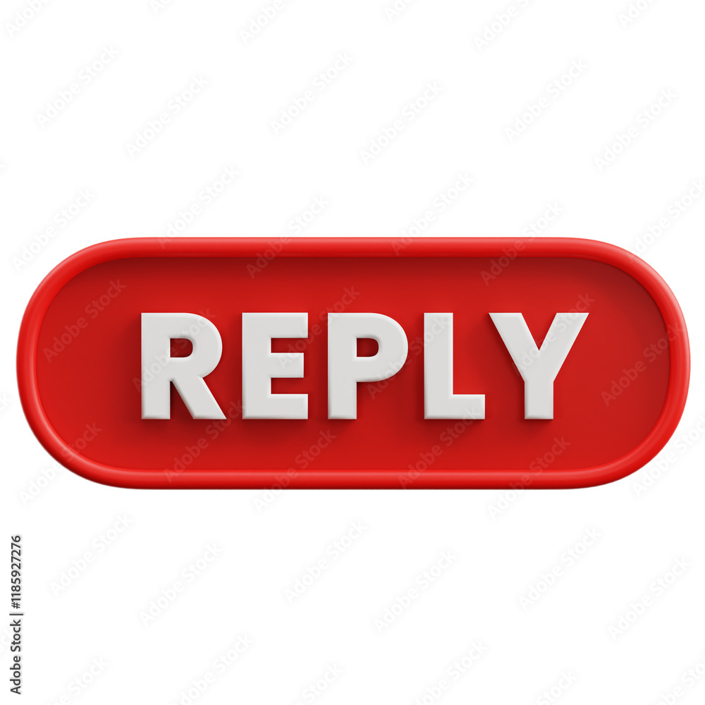 Information Button 3D Illustration Information Button 3D Illustration
