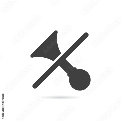 Vector Isolated No Horn Icon