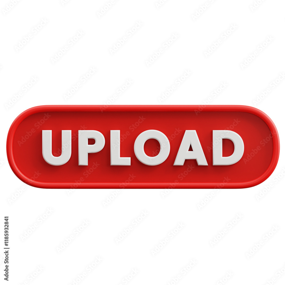 Submit Now Button 3D Illustration