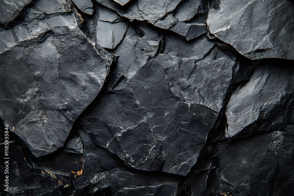 Dark slate rock texture background, rough surface, close-up Dark slate rock texture background, rough surface, close-up