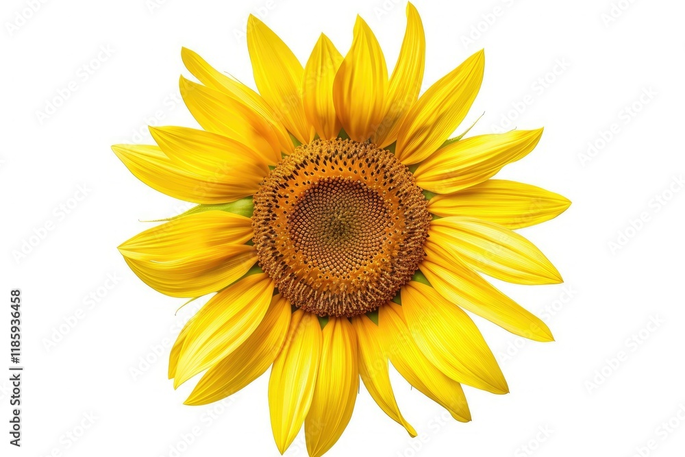 Sharp Image of Sunflowers in Full Bloom on Transparent Background Sharp Image of Sunflowers in Full Bloom on Transparent Background