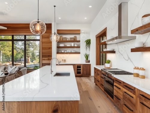 Modern Kitchen Island with ...