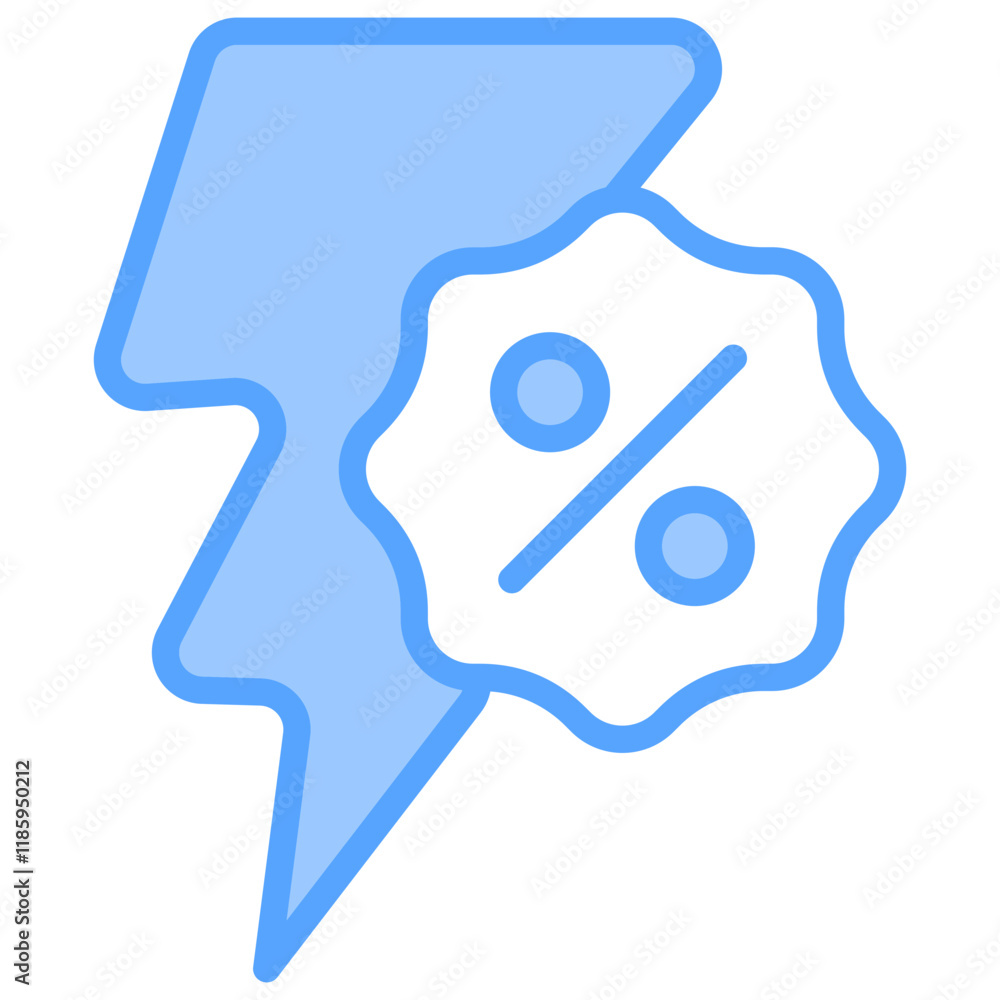 Obraz premium Flash Sale Icon