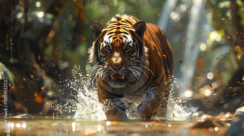 The Javan tiger (Panthera tigris sondaica) was a subspecies of tiger native to the Indonesian island of Java. This majestic feline was smaller than most other tiger subspecies, with males weighing aro