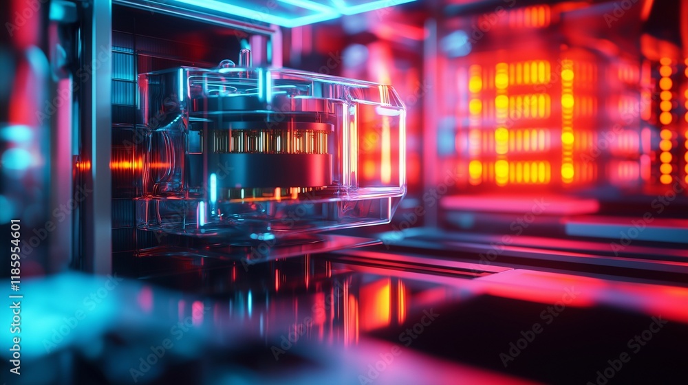 quantum computer close up powerful system quantum computer close up powerful system