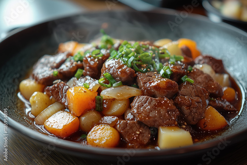 Sizzling Plate of Nikujaga