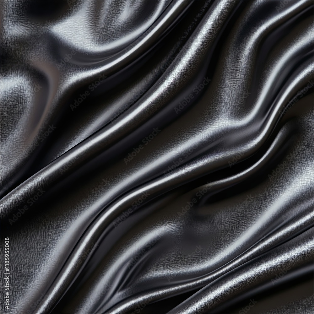 Smooth Black Leather Texture for Design Projects Smooth Black Leather Texture for Design Projects