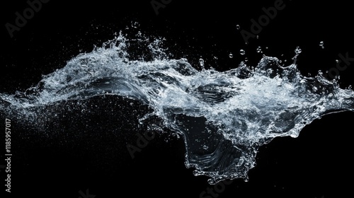 Wallpaper Mural A Splash of Clear Water Torontodigital.ca