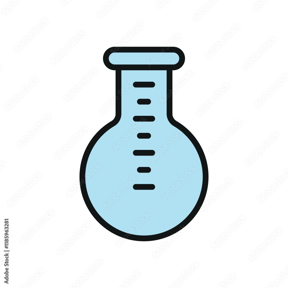 Flask icon vector design featuring a dynamic and creative style, ideal for adding a touch of experimentation to technology, laboratory, or STEM-themed projects Flask icon vector design featuring a dynamic and creative style, ideal for adding a touch of experimentation to technology, laboratory, or STEM-themed projects
