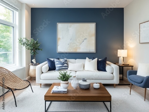 Modern Living Room Interior...