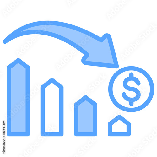 Financial Crisis Icon